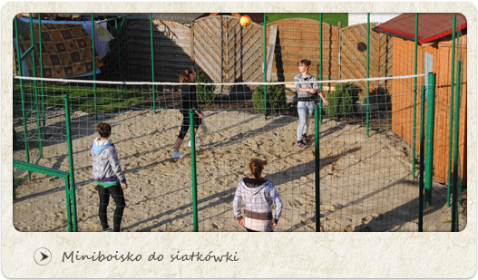 Miniboisko do siatkówki